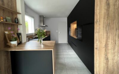 Cuisine réalisée à la Chapelle sur Erdre