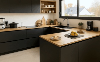 Cuisine réalisée à Sucé sur Erdre