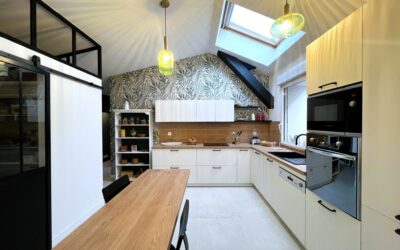 Cuisine réalisée à Sucé sur Erdre